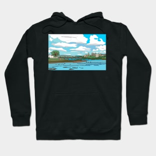 The River Shannon & King John's Castle, Limerick, Ireland Hoodie